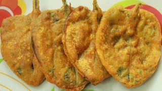 कुरकुरीत मायाळूच्या पानांची भजी | Bhaji | Malabar Spinach Pakoras By Ruchkar Recipes