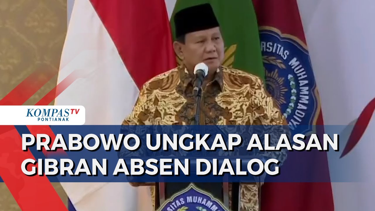 Hadiri Dialog Muhammadiyah Tanpa Gibran, Prabowo Ungkap Ingin ...