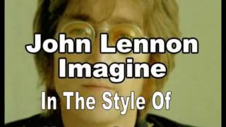 Morten Synger John Lennon's   Imagine