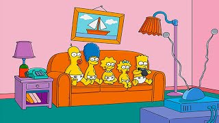 Couch gags Season 18 (Homer, Marge, Bart, Lisa)