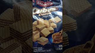 ITALIAN COCOA WAFER BALOCCO #shorts