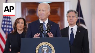 'Is that a joke?': Biden reacts to question on who gets credit for ceasefire deal