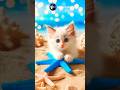 Happy Kittens and Starfish ⭐💙🐾😻 Your favorite? 🐈⛱️✴️ #cats #kitten #cute #neko #starfish #kawaii