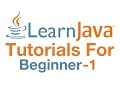 Learn Java Tutorials for Beginners  Part 1 [ Mac & Pc ]