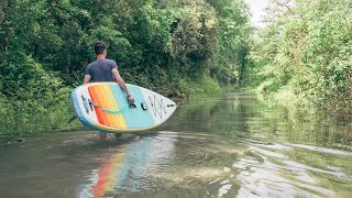 Paddleboarding North Georgia with Badfish SUP.