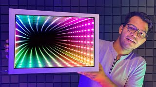 How To Make INFINITY MIRROR Light || Decoration Light kaise banaye