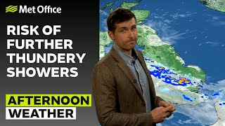 02/05/24– Risks of more thunderstorms – Afternoon Weather Forecast UK – Met Office Weather