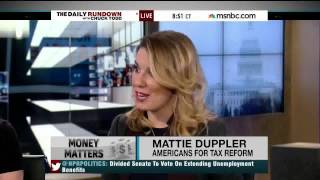 Mattie Duppler Talks Unemployment Benefit Extensions on The Daily Rundown