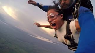 Sunset Tandem Skydive at Edmonton Skydive