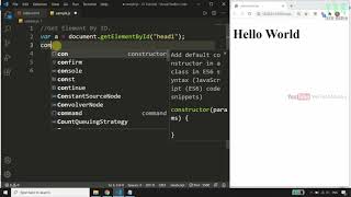 Get Element By ID(DOM) | JavaScript Malayalam Tutorial | Part 17 of 25 |