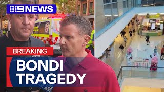 Witnesses describe helping mother and baby after Bondi Junction stabbing | 9 News Australia