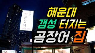 부산 시내에서 즐기는 갬성터지는 포차스타일 곰장어 집 !!/30년 바윗돌 기장 산 곰장어 /Busan! 0-year-old rock-bottomed eels.