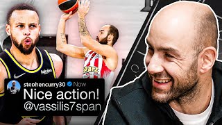 Spanoulis REACTS To His Clutch Shots & Responds To Steph Curry