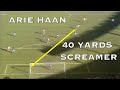 Arie Haan long range goal 40 yards