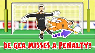 😢DE GEA PENALTY MISS!😢 Villareal win the Europa League Final (Goals Highlights Moreno Man Utd)