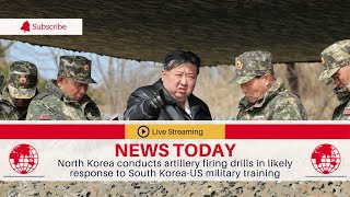 🛑 North Korea conducts artillery firing drills in likely response to South Korea-US milit | TGN News