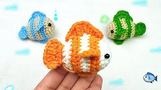 🐟 Crochet Fish | fish keychain