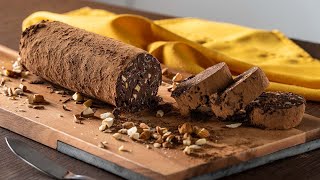 Rollo de Chocolate con Almendras | kiwilimón recetas