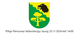 Põhja-Pärnumaa Vallavolikogu istung 20.11.2024 kell 14:00