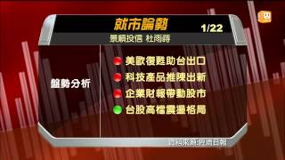 【2014.01.22】就市論勢/生技穿戴概念 看好 -udn tv