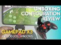 Gamepad X3 | Unboxing, Tutorial Cara Seting di (Android, iOS, Windows) & Review