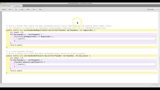 Common ArrayList Algorithms: Count Matches