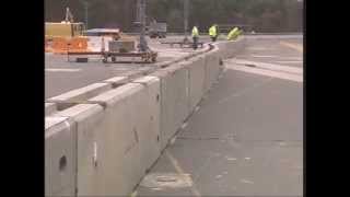 N2TCB Temporary Concrete Barrier TRL Test.