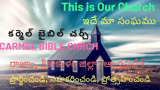 మా పరిచర్య - ప్రార్థన చేయండి - This is Our Ministry/Please pray for Us//Bro. Shyam Chevuri//