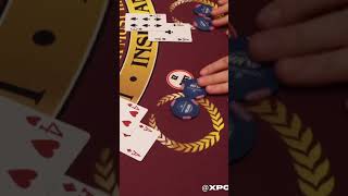 $100,000 Double Down on Blackjack #gambling #casino