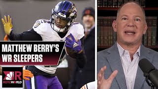 Matthew Berry's top fantasy football wide receiver sleepers for 2022 NFL season | Rotoworld