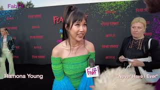 Ramona Young @ FEAR STREET premiere \u0026 red carpet