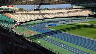 【2017学年別大会】１年男子100m予選３組