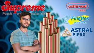 Top 5 Best CPVC pipe Brand in India 2023 || Best Quality cpvc pipe Company|| easy fit