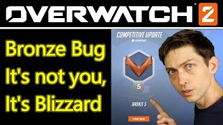 Overwatch 2 bronze placement bug is INSANE, can't climb? Here's the situation