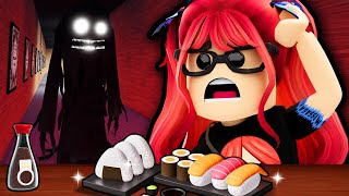 Robię SUSHI ale UCIEKAM przed POTWOREM ☠️🍣 Roblox Scary Sushi