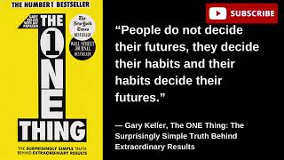 The ONE Thing | Gary Keller | Complete Audio Book