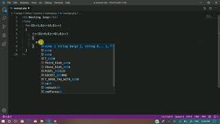 Nested Loops | PHP |