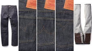 Levi's Vintage Clothing: Perfect Imperfections with the last of their White Oak Selvedge Denim!