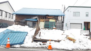 2023.1. 14 北海道 岩見沢市 雪モコモコ日記