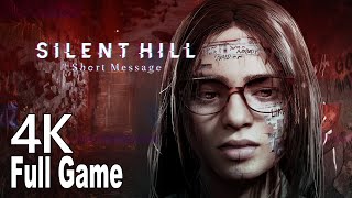Silent Hill The Short Message Full Gameplay Walkthrough Full Game No Commentary 4K