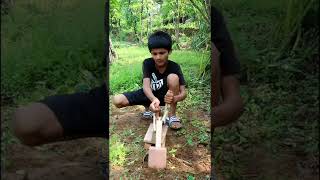 How To Make Wooden JCB ,Easy To Make -DIY #shorts
