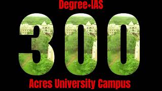 Degree with IAS- Integrated Course in University- First time in India- B.A Public Policy + IAS