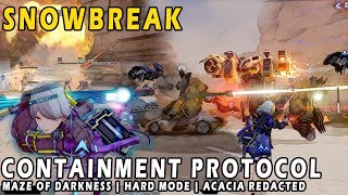 Containment Protocol | Hard Mode | Acacia: Redacted | Snowbreak: Containment Zone