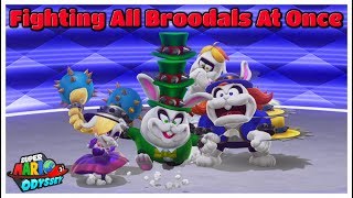 What Happens When You Fight All 4 Broodals At The Same Time?! - Super Mario Odyssey Master Mode