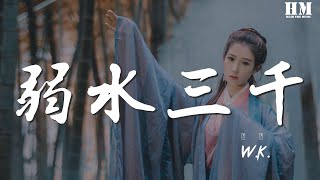 W.K. - 弱水三千（cover 石頭 張曉棠）『那弱水三千若能把那 今生湮滅』【動態歌詞Lyrics】