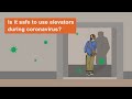 Is it safe to use elevators during coronavirus?