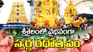 శ్రీశైలంలో వైభవంగా స్వర్ణ రథోత్సవం | Swarna Rathotsavam in Srisailam