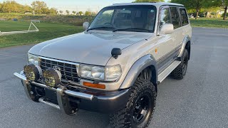 1996 TOYOTA LAND CRUISER HDJ81 VX LIMITED ACTIVE VACATION- TRIPLE LOCKED - TURBO DIESEL -Walk Around