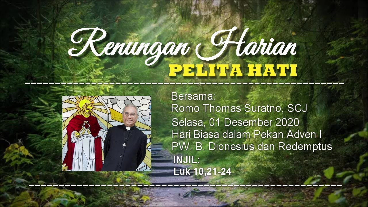 Renungan Harian Katolik Percikan Hati Renungan Harian Katolik Senin