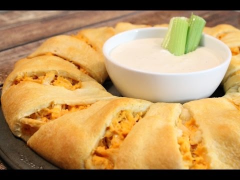 Buffalo Chicken Crescent Roll Ring Recipe Buffalo Chicken Crescent Roll Ring Recipe